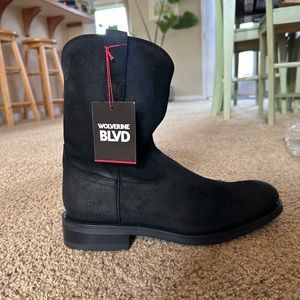 Wolverine BLVD Pull on Boot Black Size 12.0 D